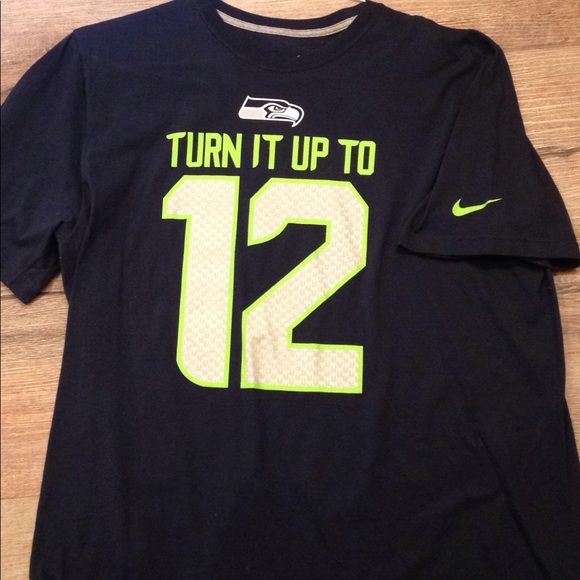 Nike Other - Men's Nike Seahawks 12 tee like new xxl 2xl